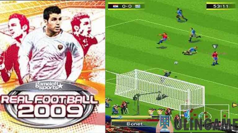 11. Bermain Game Java Real Football 2009