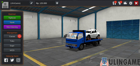 4. Mod Truck Pengangkut Mobil Kecelakaan