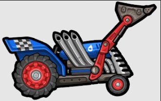 5. Traktor Hill Climb Racing 2 Mod Apk