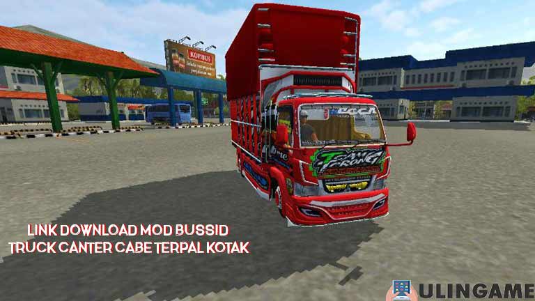 Link Download Mod Bussid Truck Canter Cabe Terpal Kotak