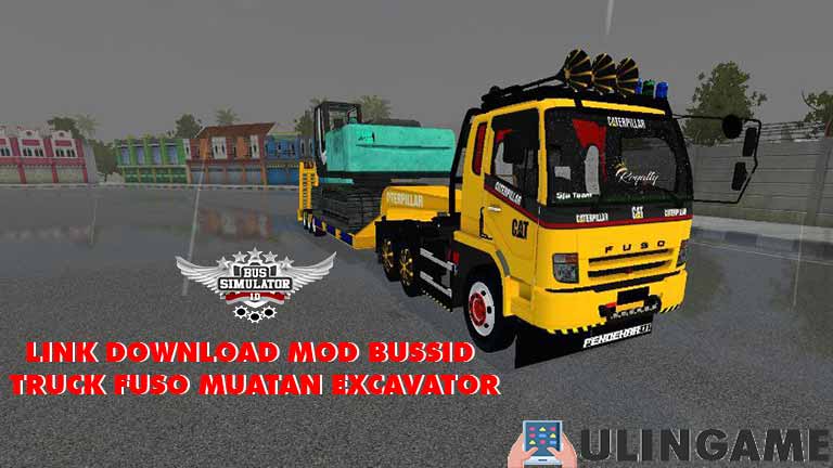 Link Download Mod Bussid Truck Fuso Muatan Excavator