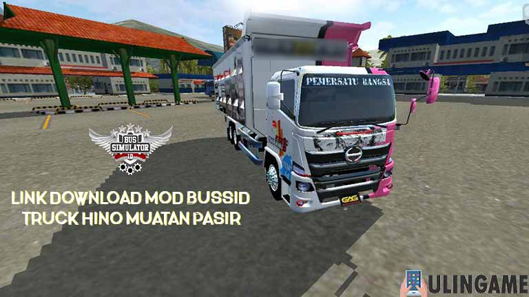 Link Download Mod Bussid Truck Hino Muatan Pasir