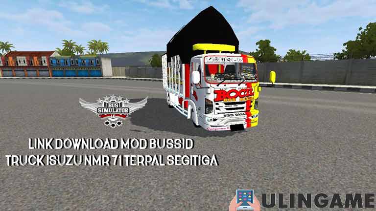 Link Download Mod Bussid Truck Isuzu Nmr 71 Terpal Segitiga