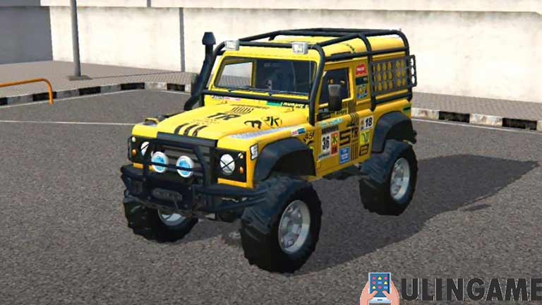 Mod Mobil Pribadi Land Rover Defender