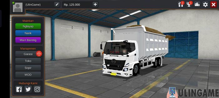Mod Truck Hino 500 New Gen Dump