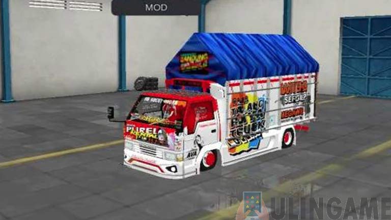 Mod Bussid Truck Cabe Purel Full Anim Terpal Segitiga