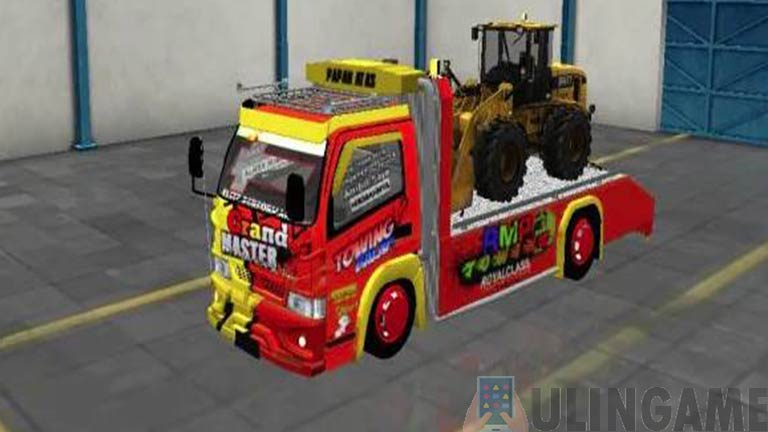 Mod Bussid Truck Canter Cabe Towing Buldozer