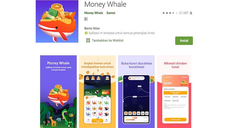 Money Whale Penghasil Crypto