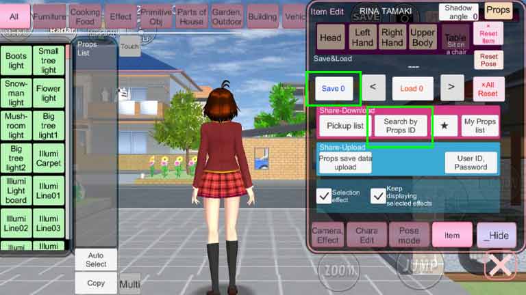 Pilih Search Props Id Squid Game Sakura School Simulator