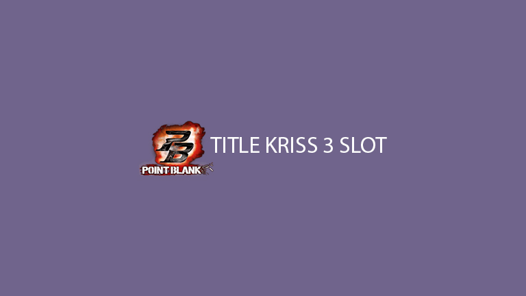 Title Kriss 3 Slot