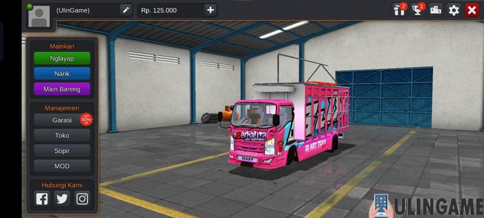 Truck Canter Cabe Mbois Pink