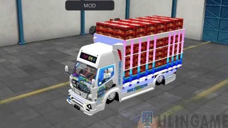 Truck Canter Cabe Mitsubishi Ekspedisi Angkutan Ayam