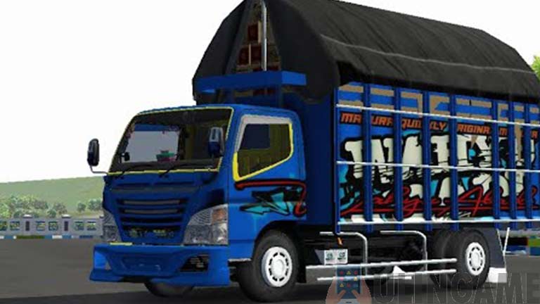 Truck Canter Cabe Wahyu Abadi Full Anim Terpal Segitiga