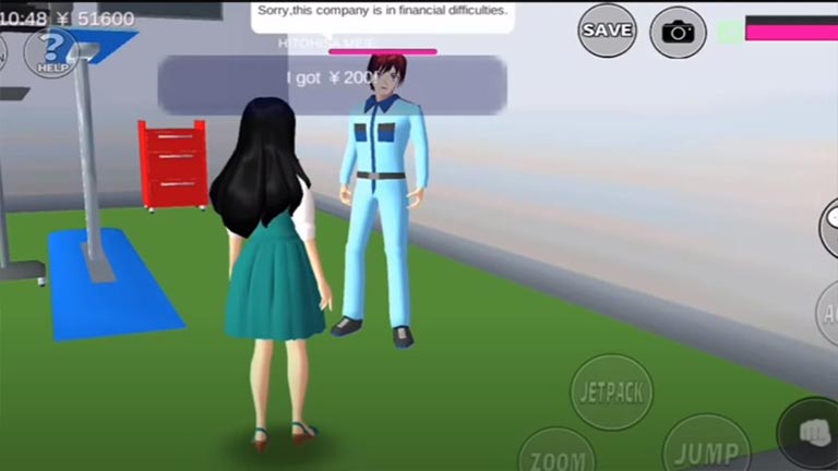 Part Time Job Cara Mendapatkan Uang Di Sakura School Simulator